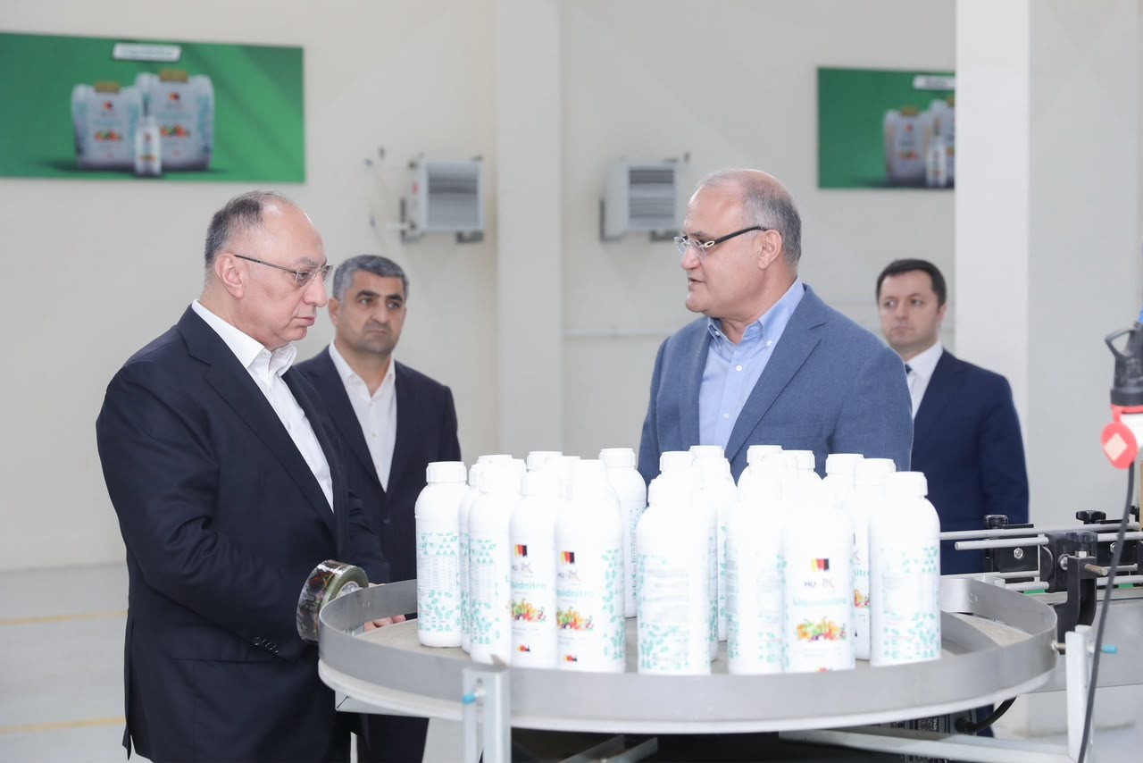 AQTA sədri İmişli və Sabirabadda istehsal müəssisələrinin fəaliyyəti ilə tanış oldu - FOTOLAR